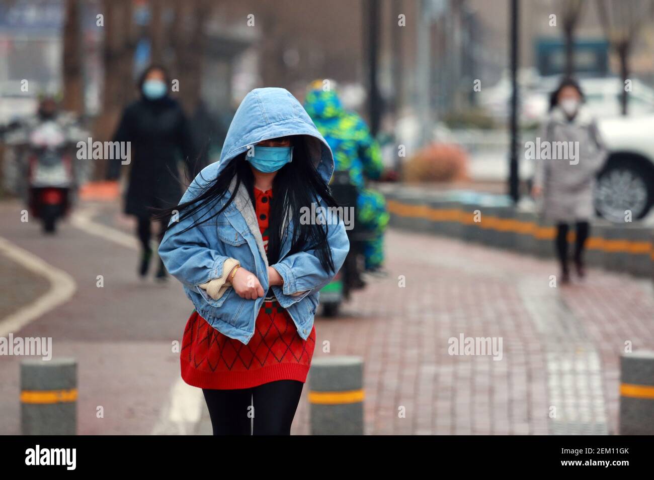 down jacket temperature