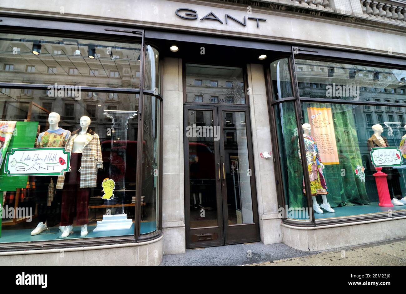 US Clothing store Gant on Regent Street. (Photo by Keith Mayhew / SOPA  Images/Sipa USA Stock Photo - Alamy