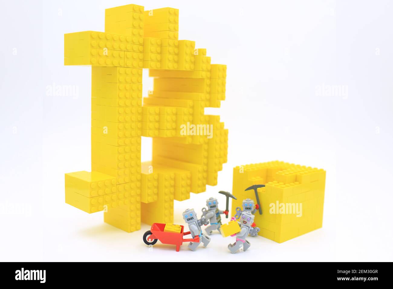 Lego crypto hi-res stock photography and images - Alamy