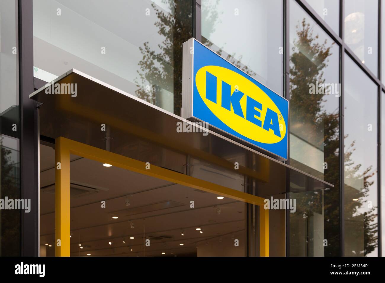 Ikea Logo And Store Seen In Harajuku Tokyo Photo By Stanislav Kogiku Sopa Images Sipa Usa Stock Photo Alamy