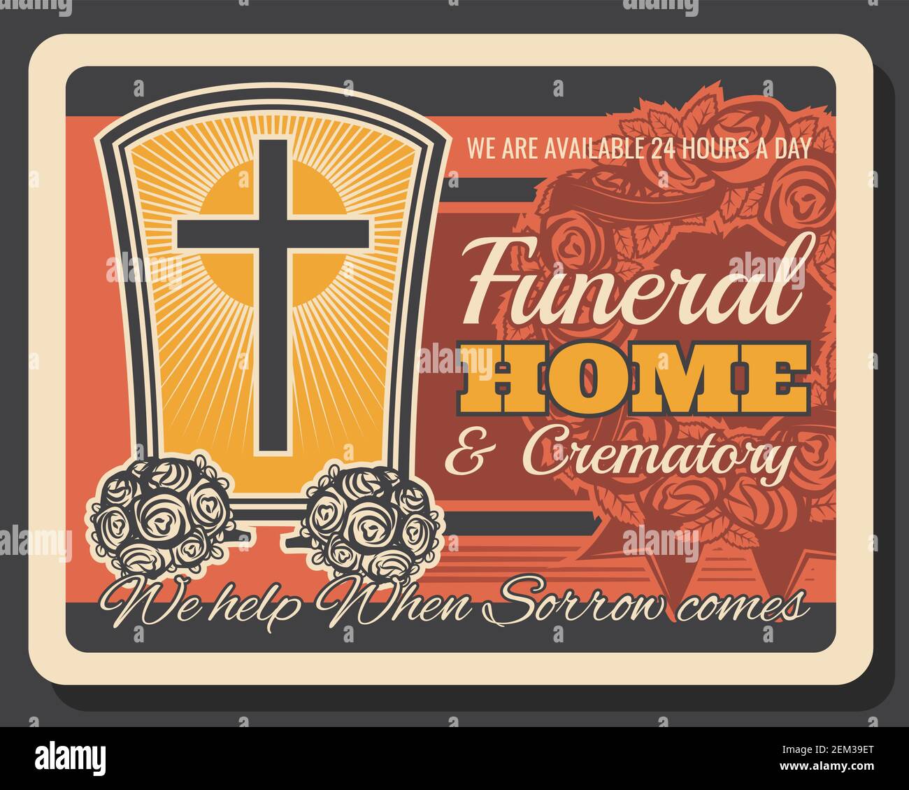 Funeral service company, crematory and burial ceremony organization