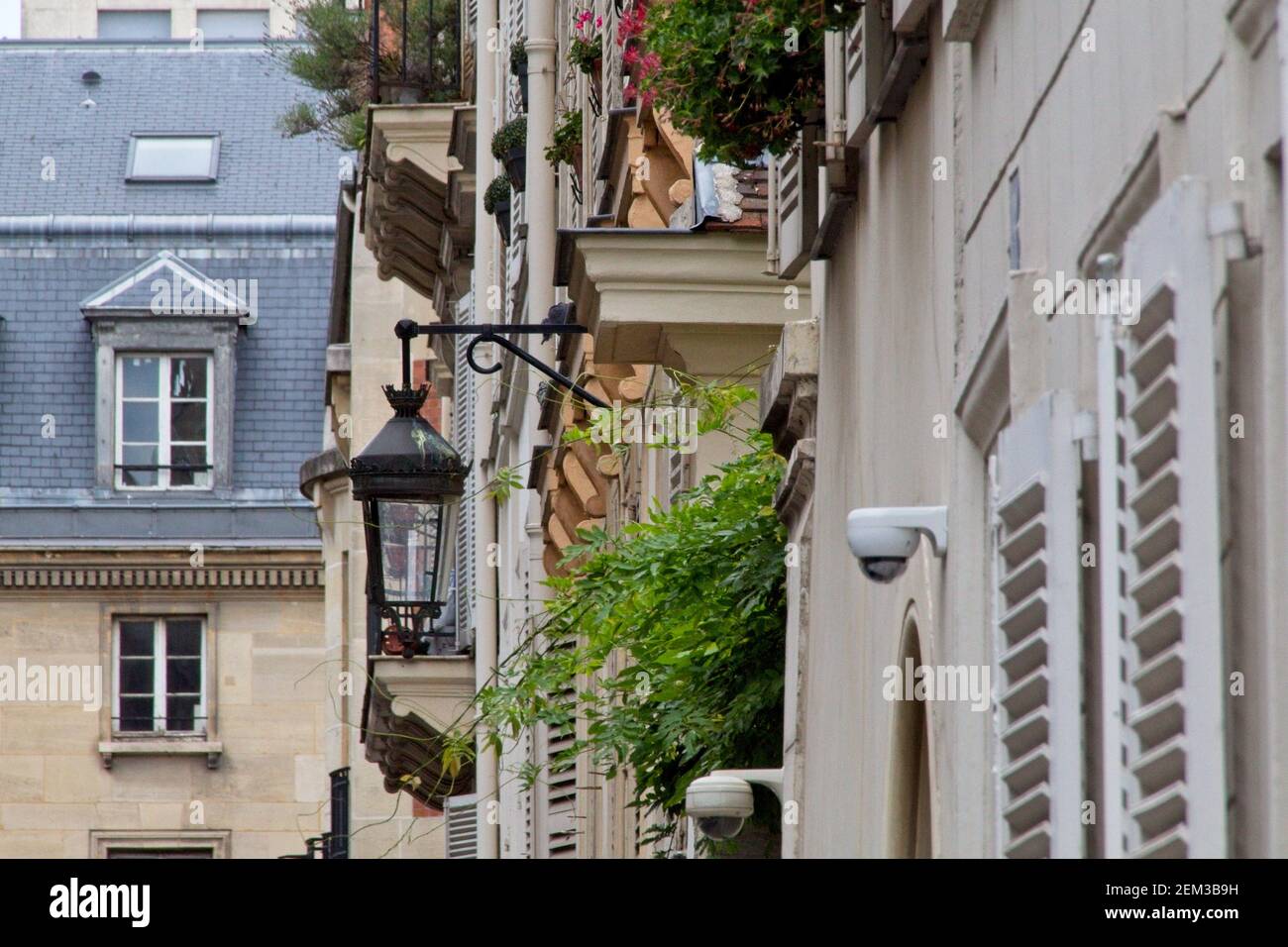 street in the town Stock Photo