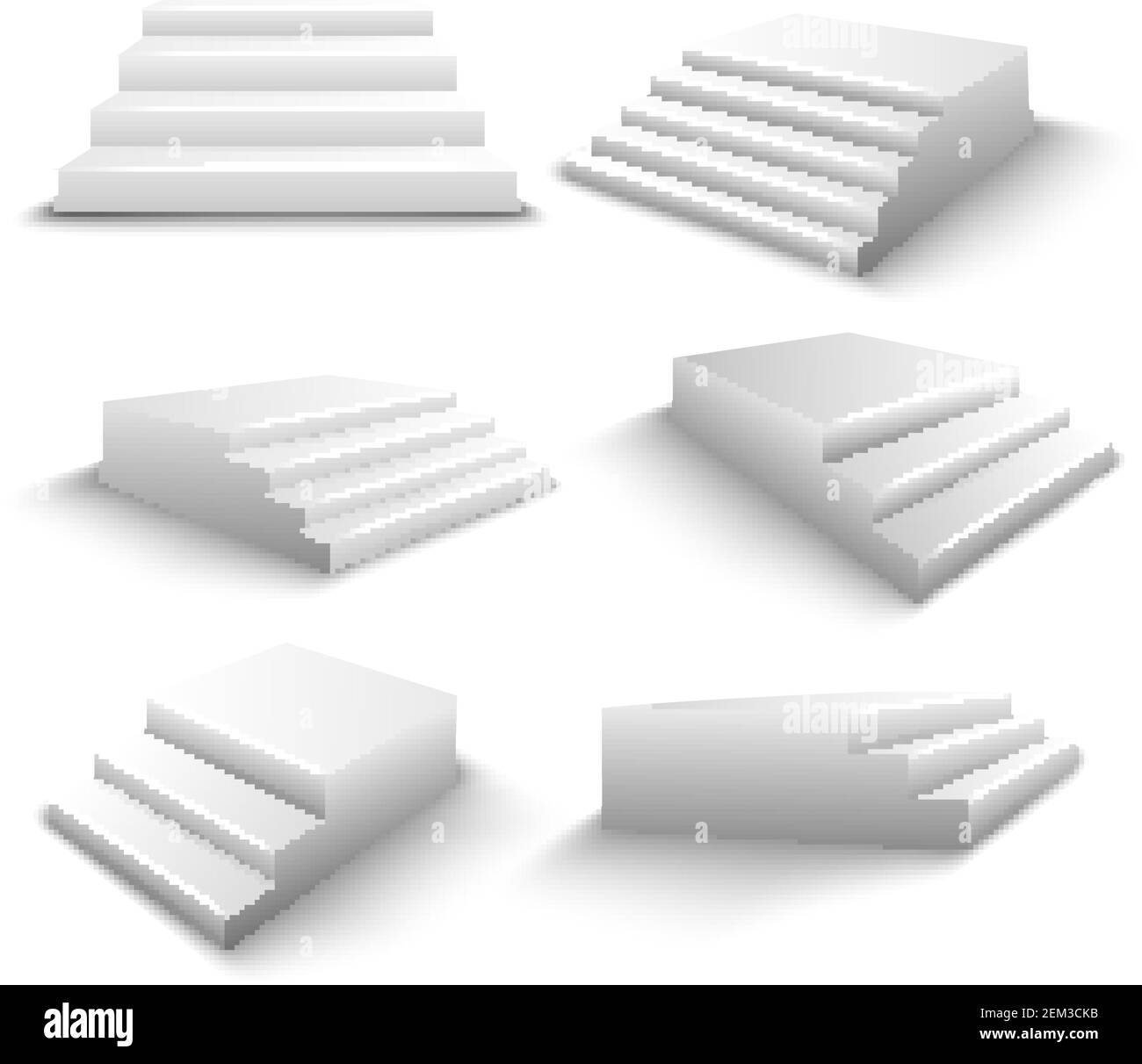 Side entrance stairs Stock Vector Images - Alamy