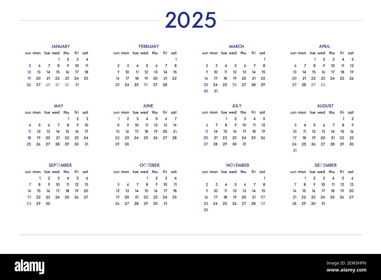 2025-calendar-set-in-classic-strict-style-wall-table-calendar-schedule-minimal-restrained