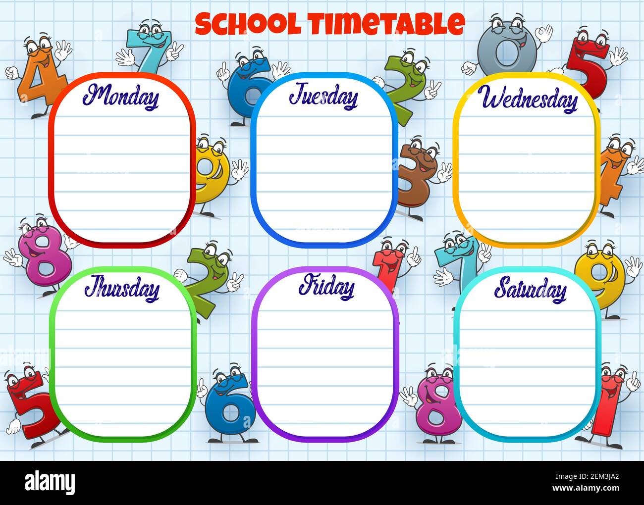 time-schedule-chart-template