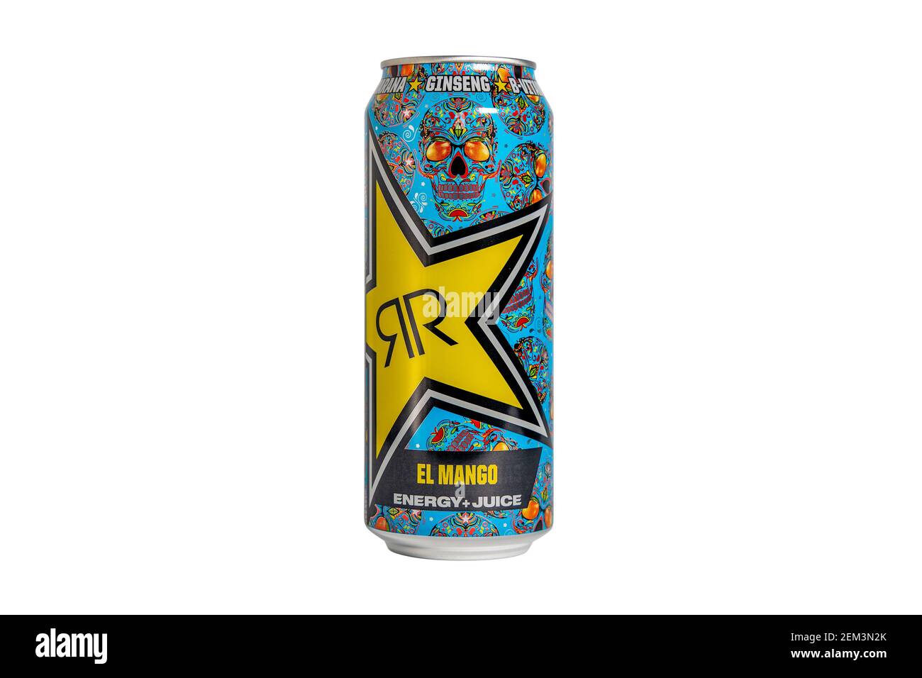 blue rockstar energy drink