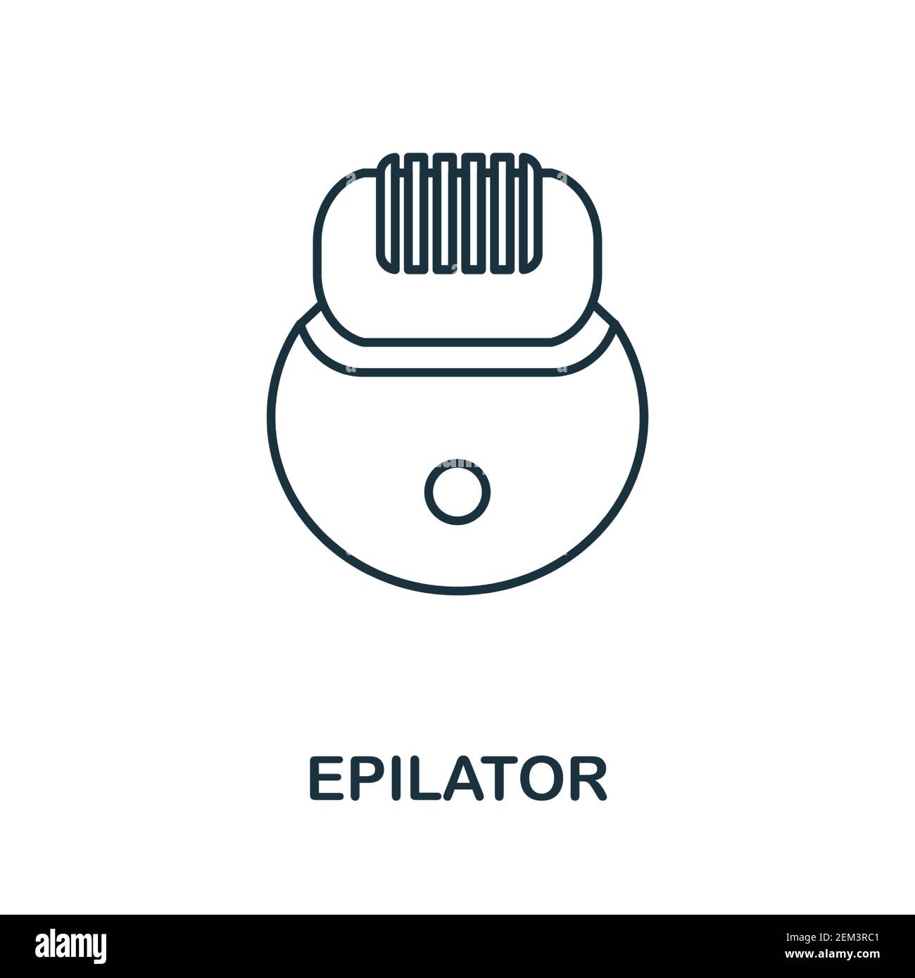 Epilator icon. Simple element from personal hygiene collection. Creative Epilator icon for web