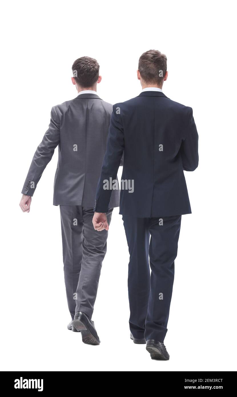 Two people rear view Cut Out Stock Images & Pictures - Alamy