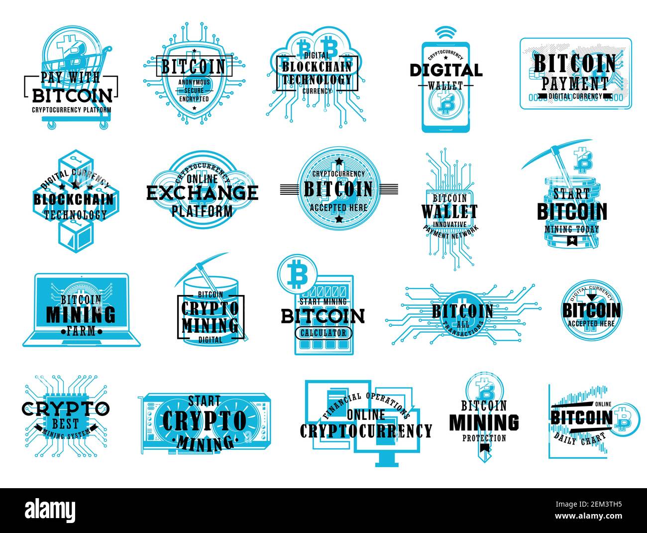 Crypto calculator Stock Vector Images - Alamy