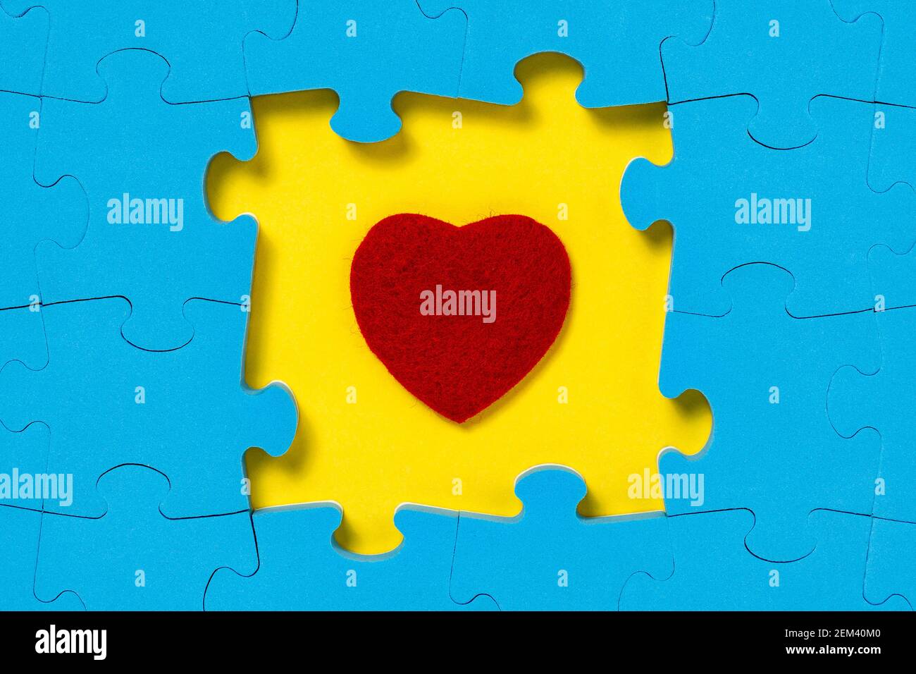 Say it with a Sudoku! This is a sudoku puzzle with a layout in the form of  a heart. The solution is on Alamy as BYC600 Stock Photo - Alamy