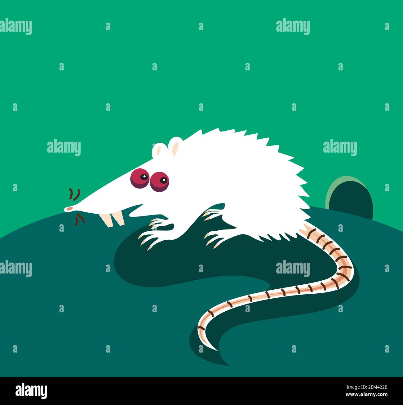 Illustration of funny cartoon mouse Stock Vector Image & Art - Alamy