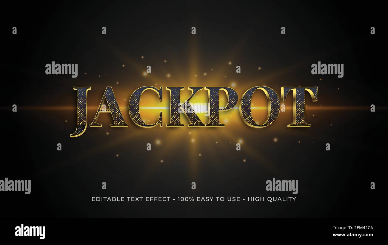 elegance editable text effect Stock Vector