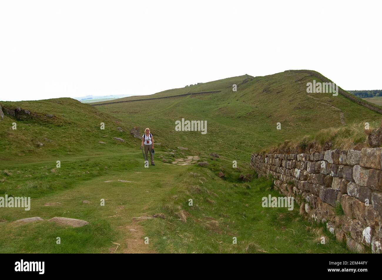 Hadrians wall Stock Photo Alamy