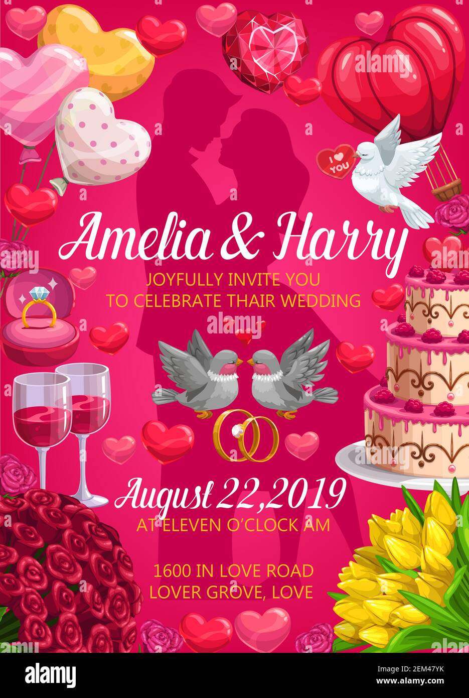 Amelia rose Stock Vector Images Alamy