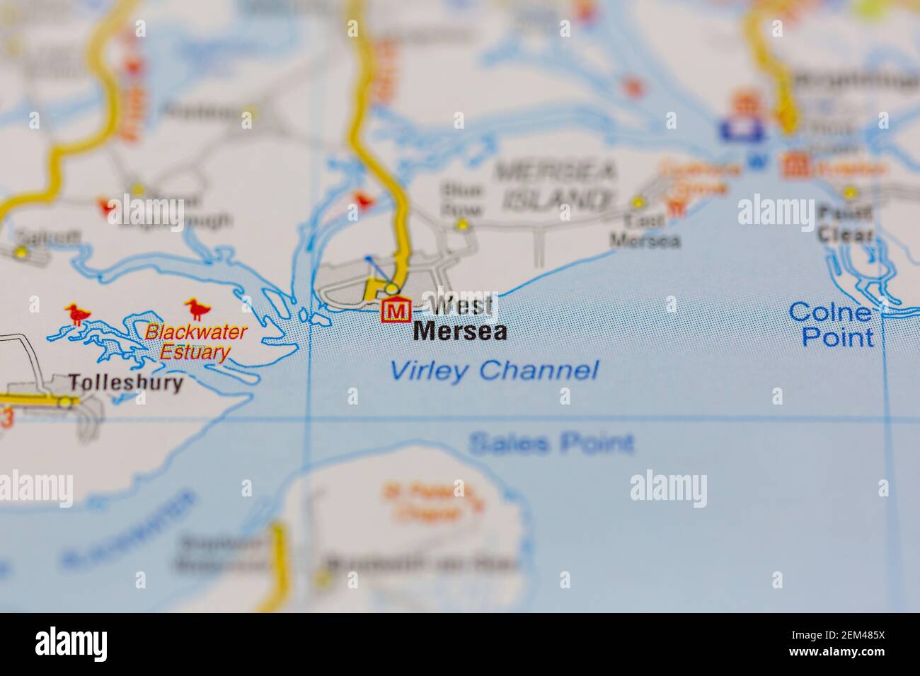 Map of west mersea hires stock photography and images Alamy