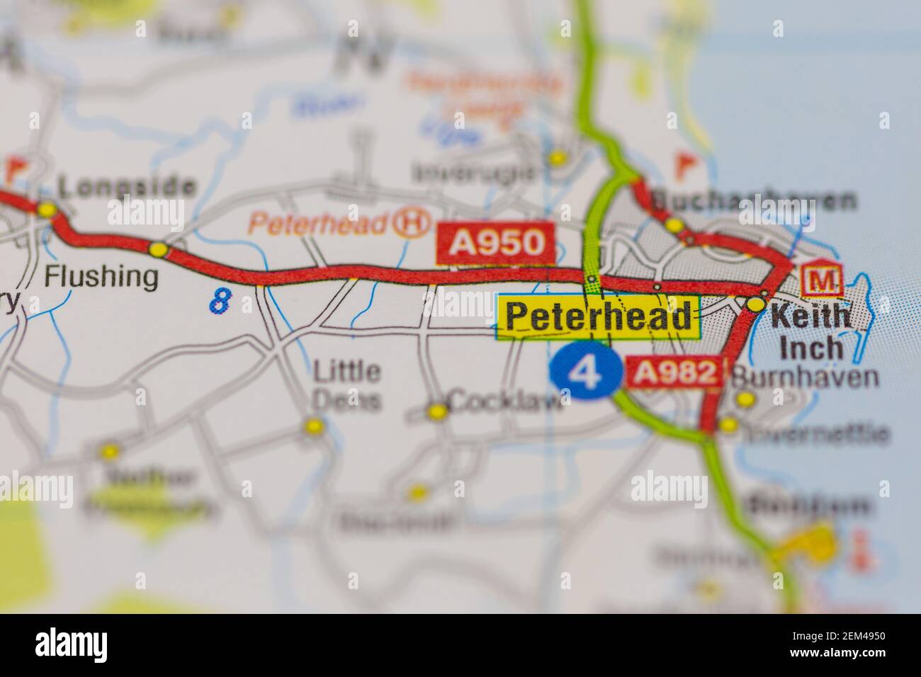 Peterhead map hires stock photography and images Alamy