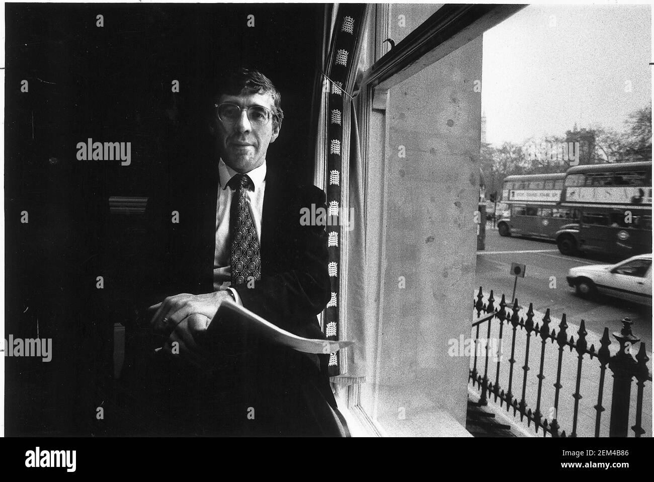 Jack Straw Labour MP Stock Photo Alamy