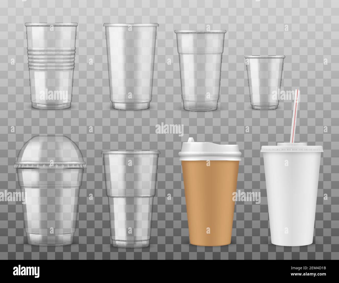 https://c8.alamy.com/comp/2EM4D1B/empty-disposable-plastic-or-paper-cups-with-cover-and-straw-isolated-on-transparent-vector-takeaway-coffee-cup-containers-to-pour-cold-and-hot-drink-2EM4D1B.jpg