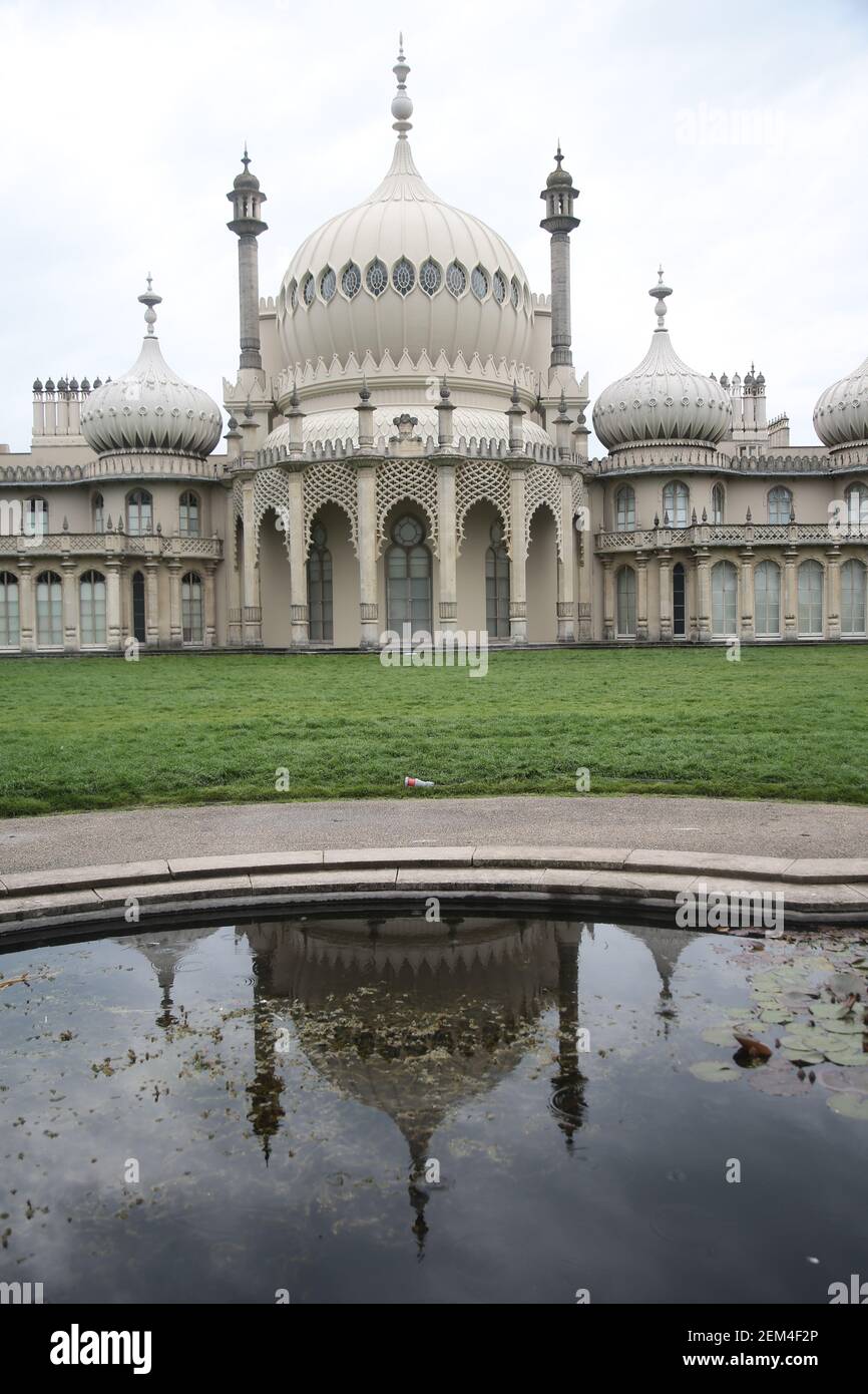 A view of the Royal Pavillion on Day 3 of the Great Escape Festival in Brighton, England Stock Photo