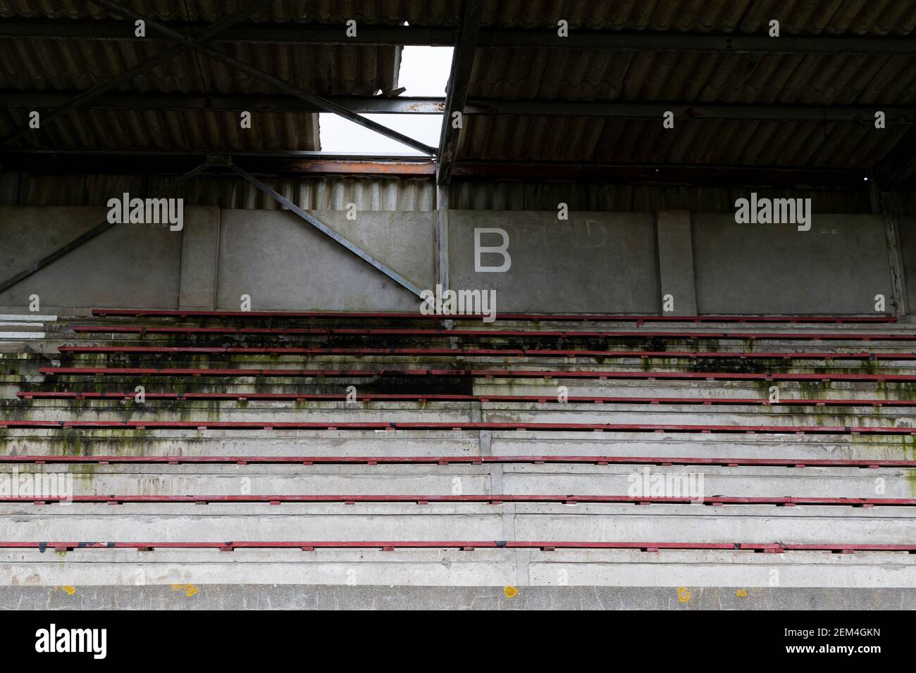 A view of the South Wales Police RFC Waterton Cross ground in Bridgend