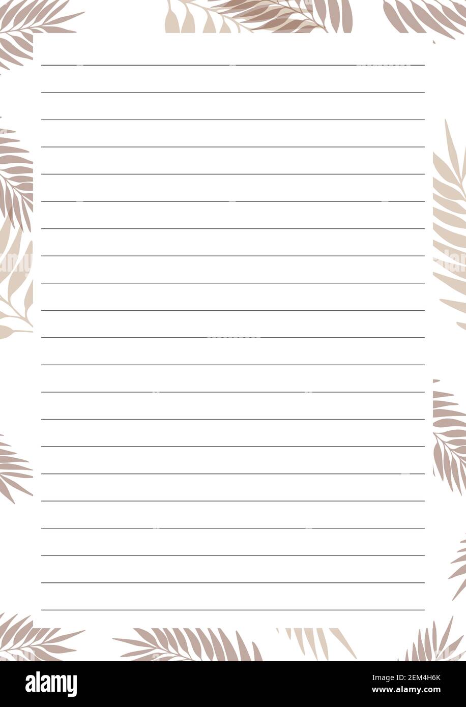 Abstract Striped Grid Paper With Floral Note Design Empty Chart Photo  Background And Picture For Free Download - Pngtree