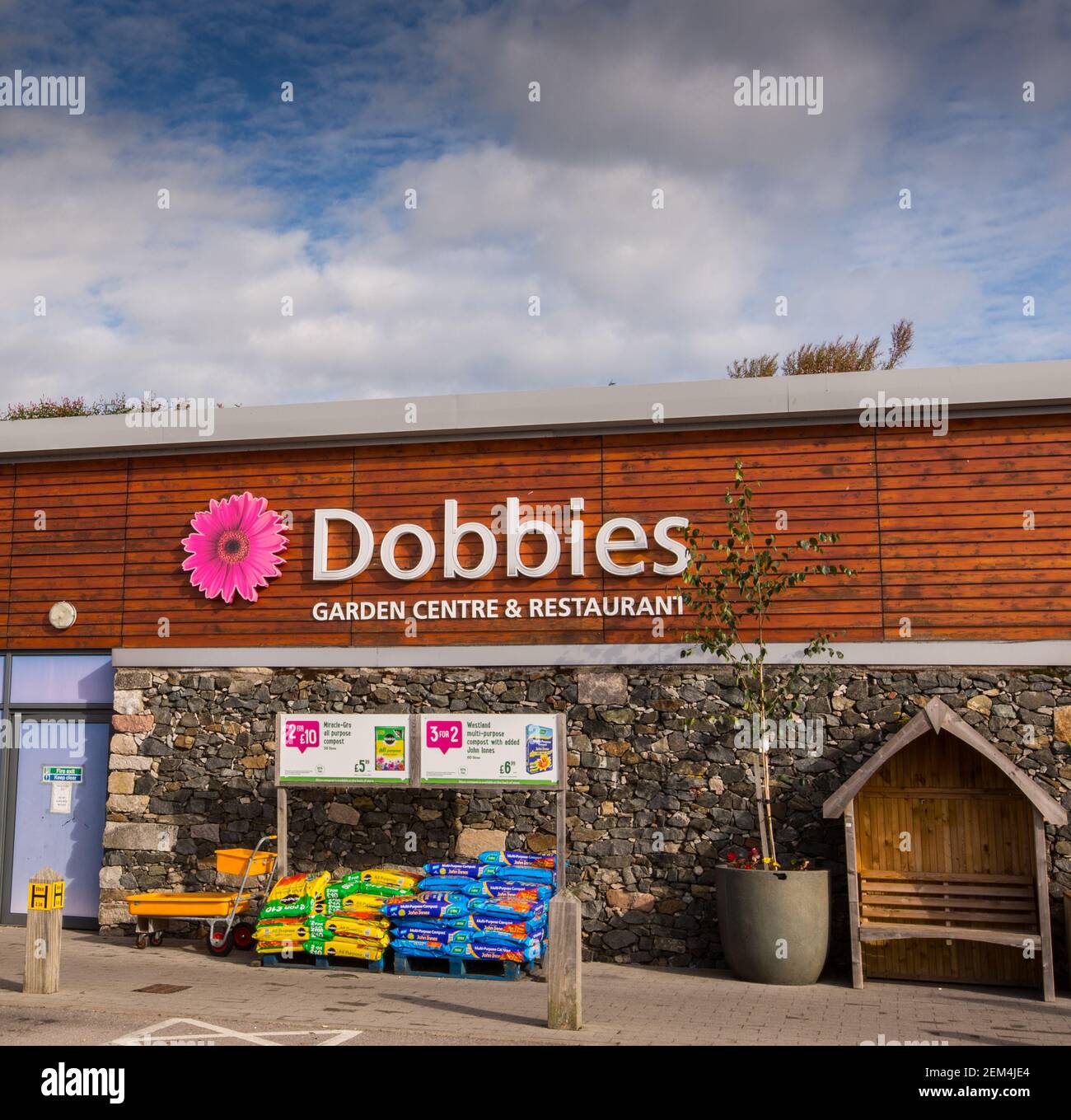 Dobbies garden centre in Aberdeen, scotland Stock Photo