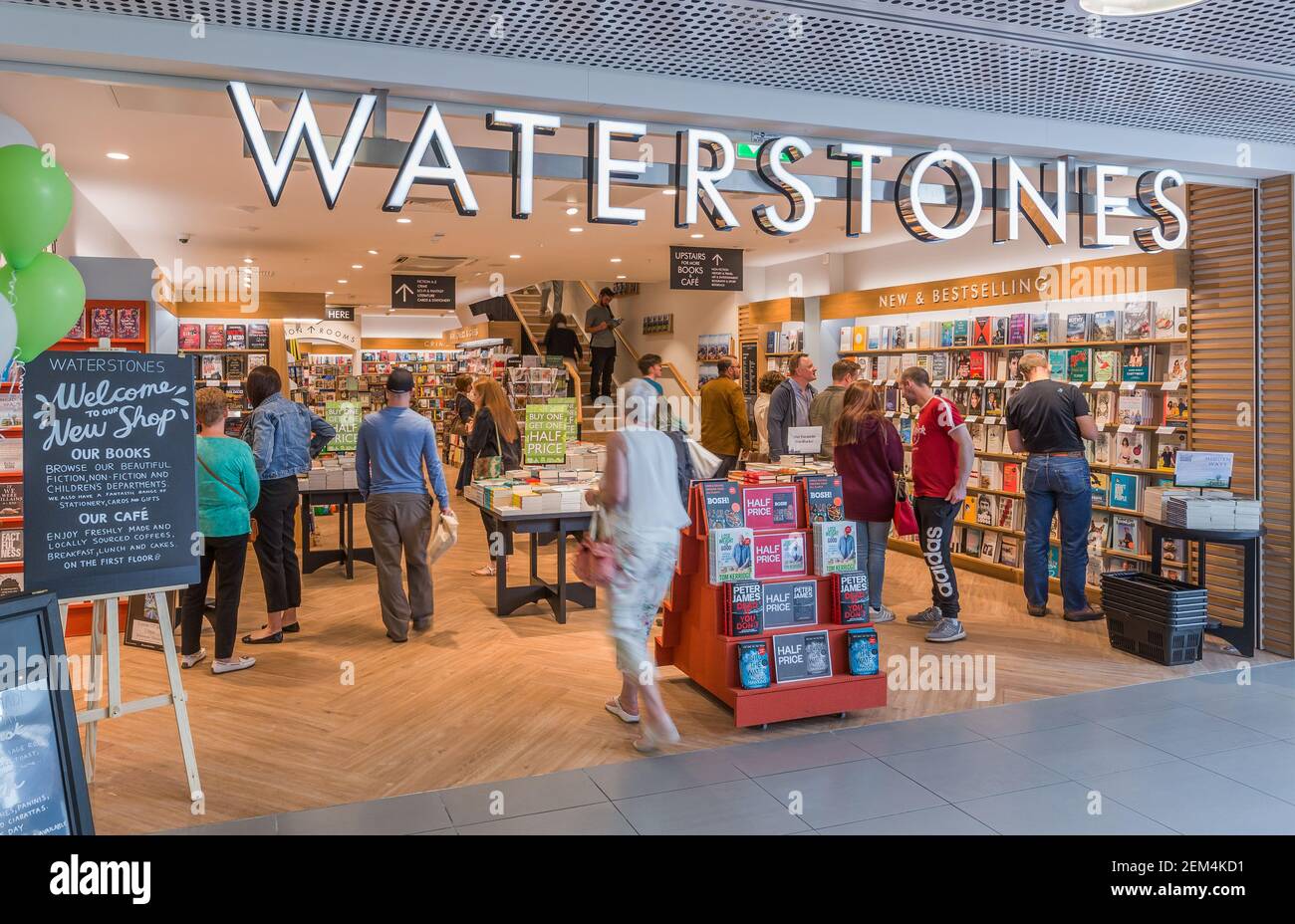 Waterstones book shop hires stock photography and images Alamy