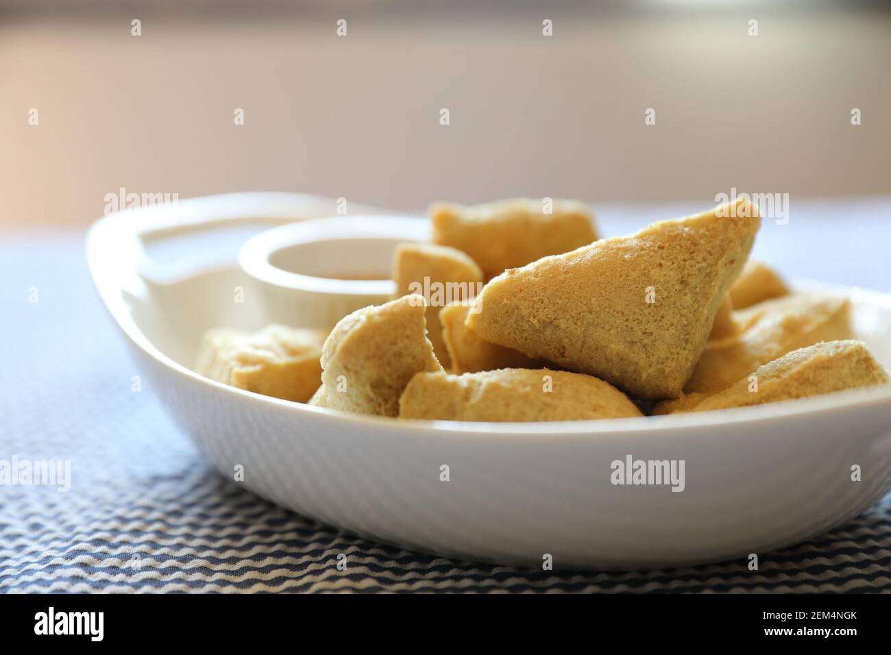 Fried tofu japanese food Stock Photo Alamy
