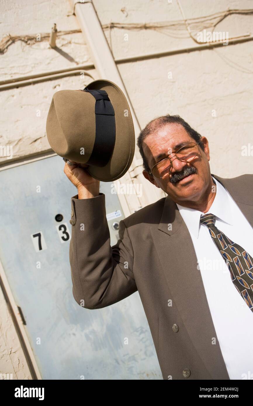 Tipping a hat hires stock photography and images Alamy