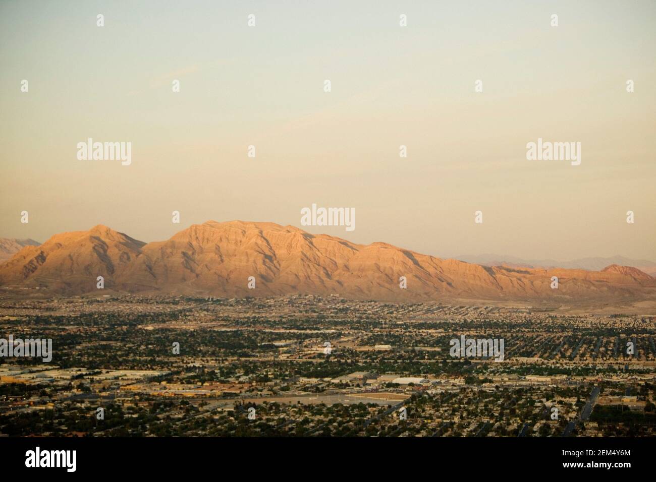 Aerial view of a city, Las Vegas, Nevada, USA Stock Photo - Alamy