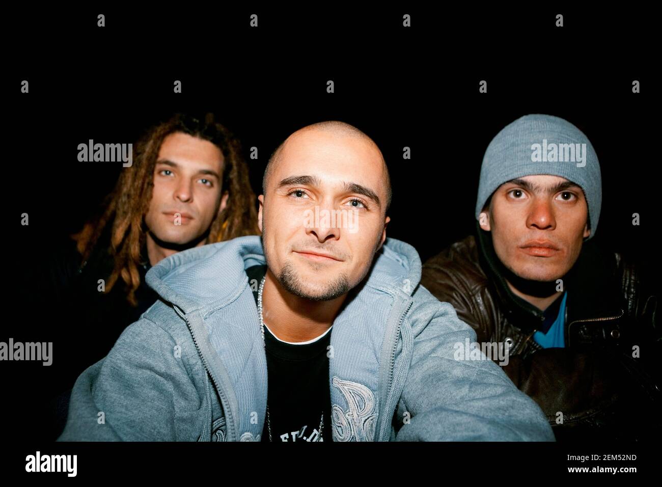 Portrait of three young men Stock Photo - Alamy