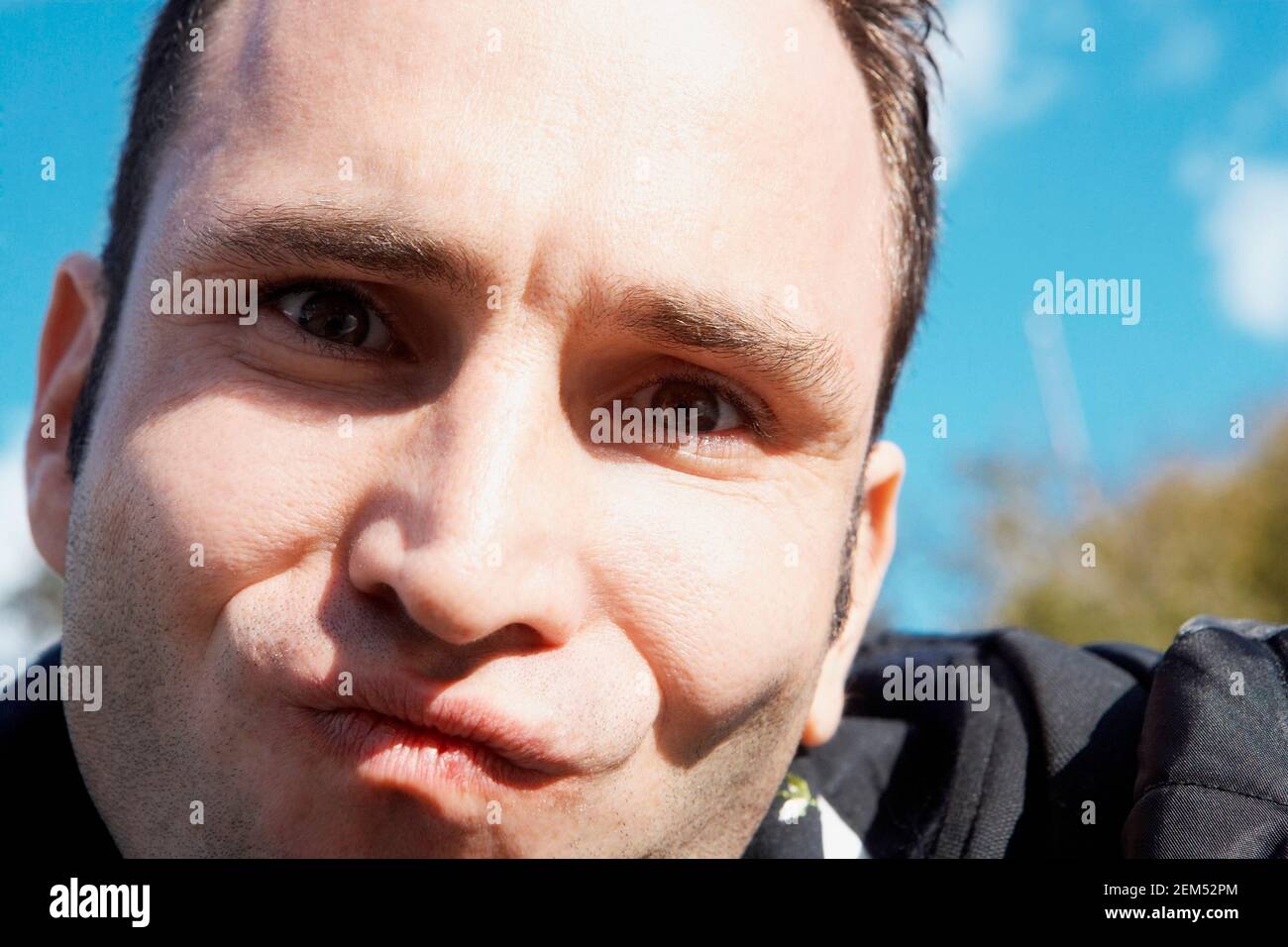 Man puckering lips hires stock photography and images Alamy