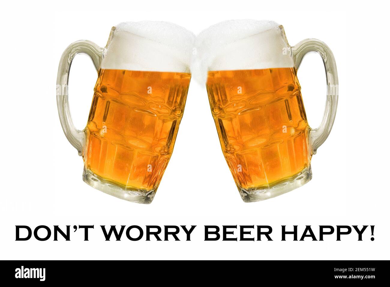 Happy birthday beer glass on Cut Out Stock Images & Pictures Alamy