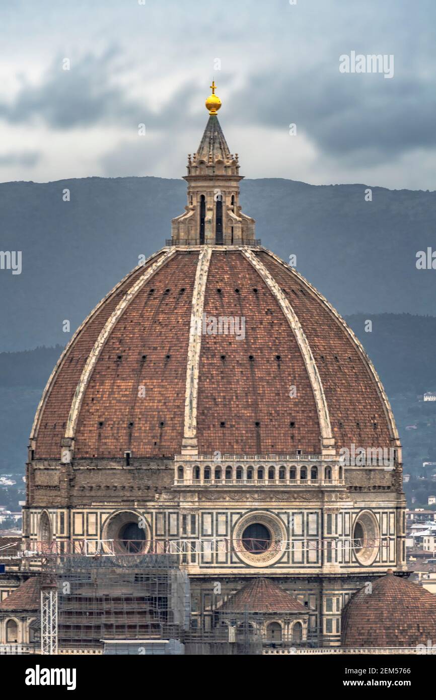 Brunelleschi dome view hi-res stock photography and images - Alamy