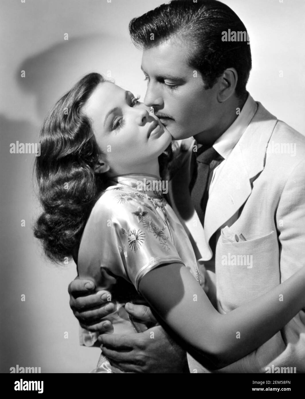 CHINA GIRL  1942 20th Century Fox film with Gene Tierney and George Montgomery Stock Photo