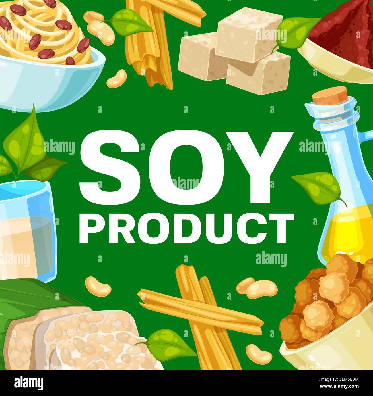 Roasted soybeans Stock Vector Images Alamy