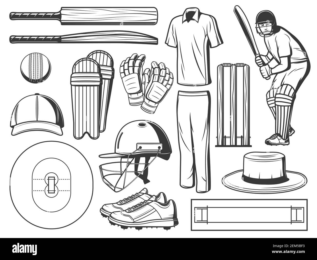 Cricket glove Black and White Stock Photos & Images - Alamy