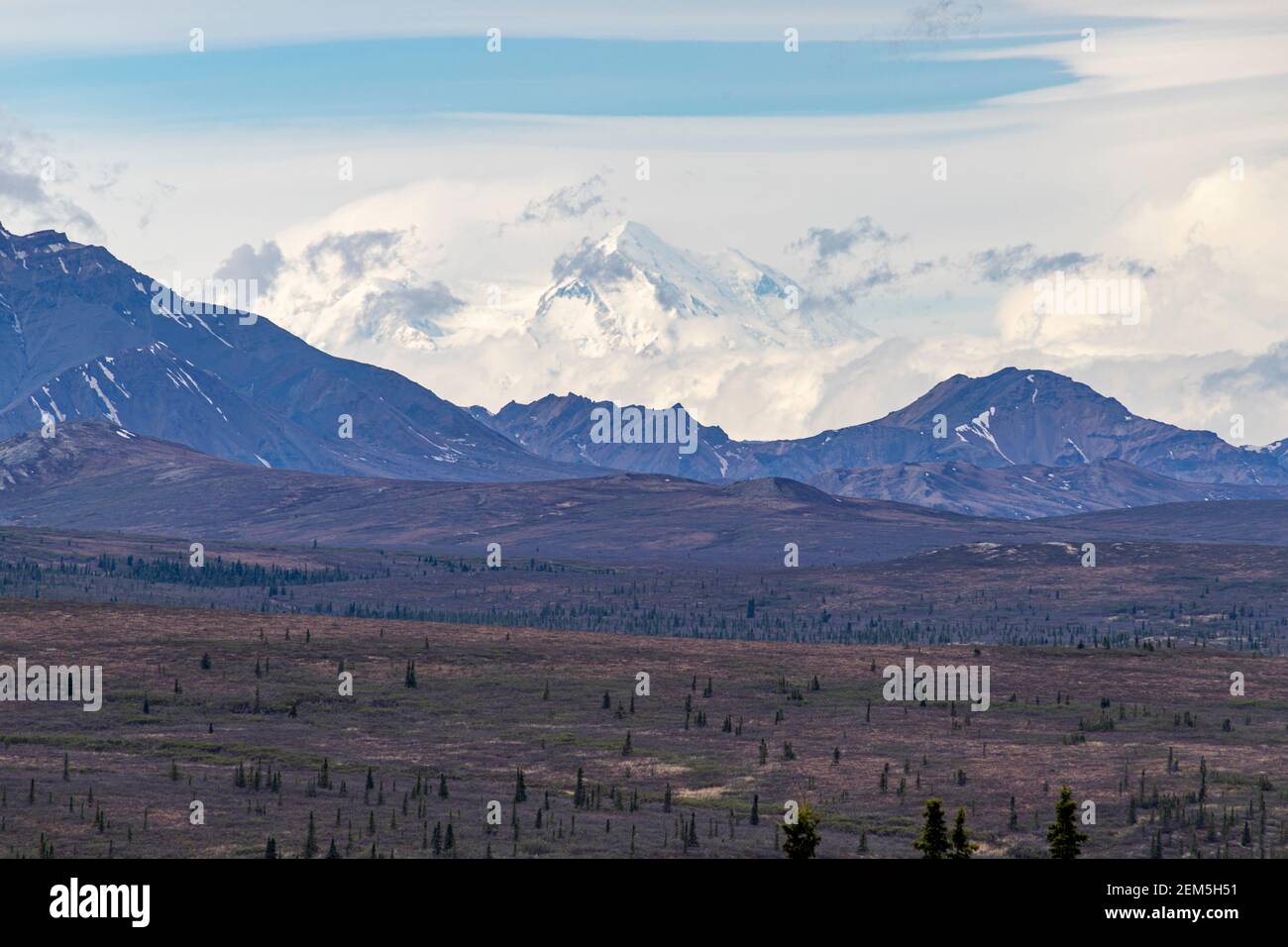 Aerial Alaska. Healy, AK Stock Photo Alamy