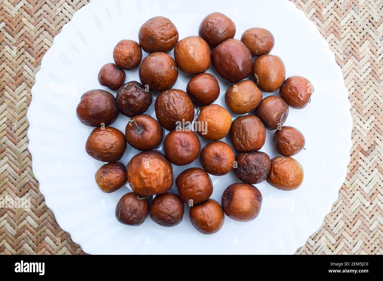 Indian jujube fruit, grown in the wilds or jungle in India, Pakistan
