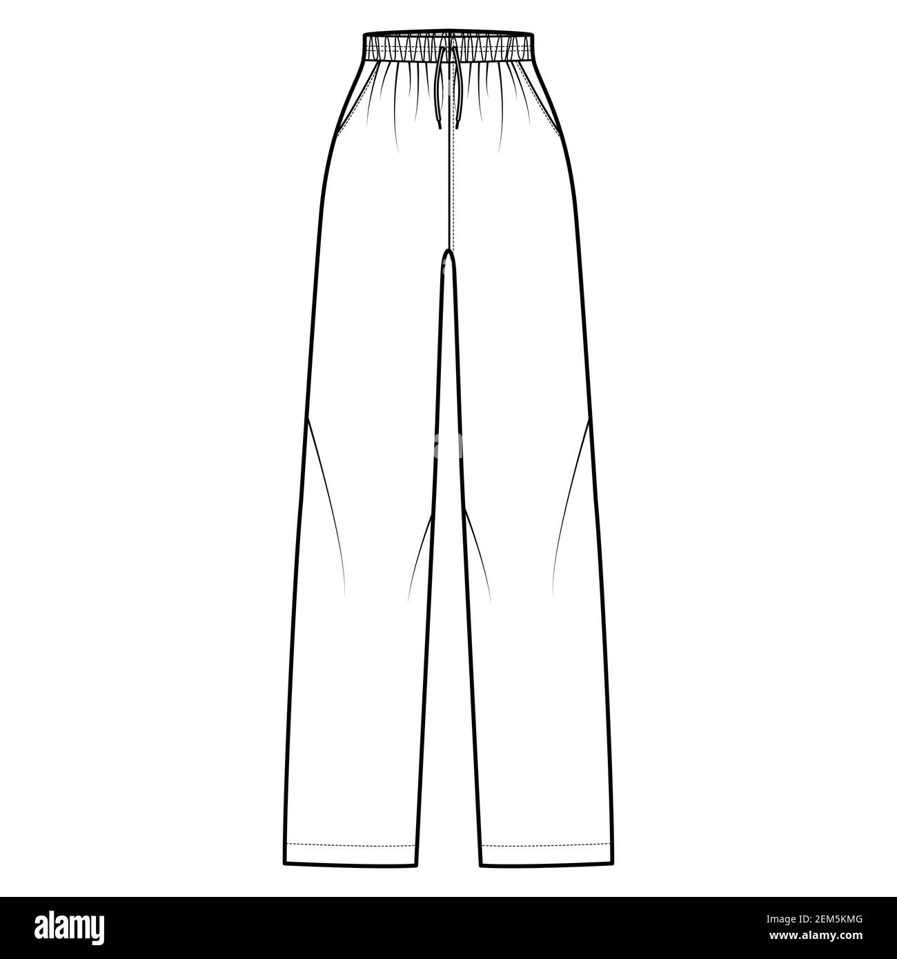 Pajama pants technical fashion 