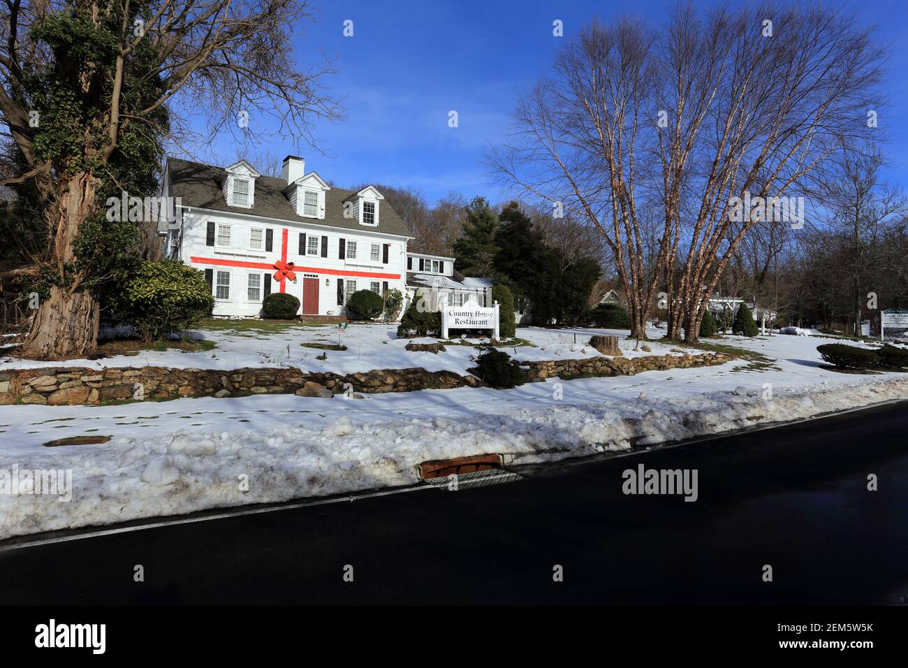 The Country House restaurant Stony Brook Long Island New York Stock