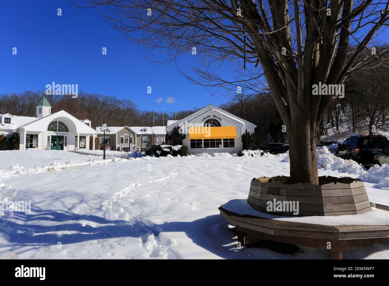 Stony Brook Village Long Island New York Stock Photo Alamy
