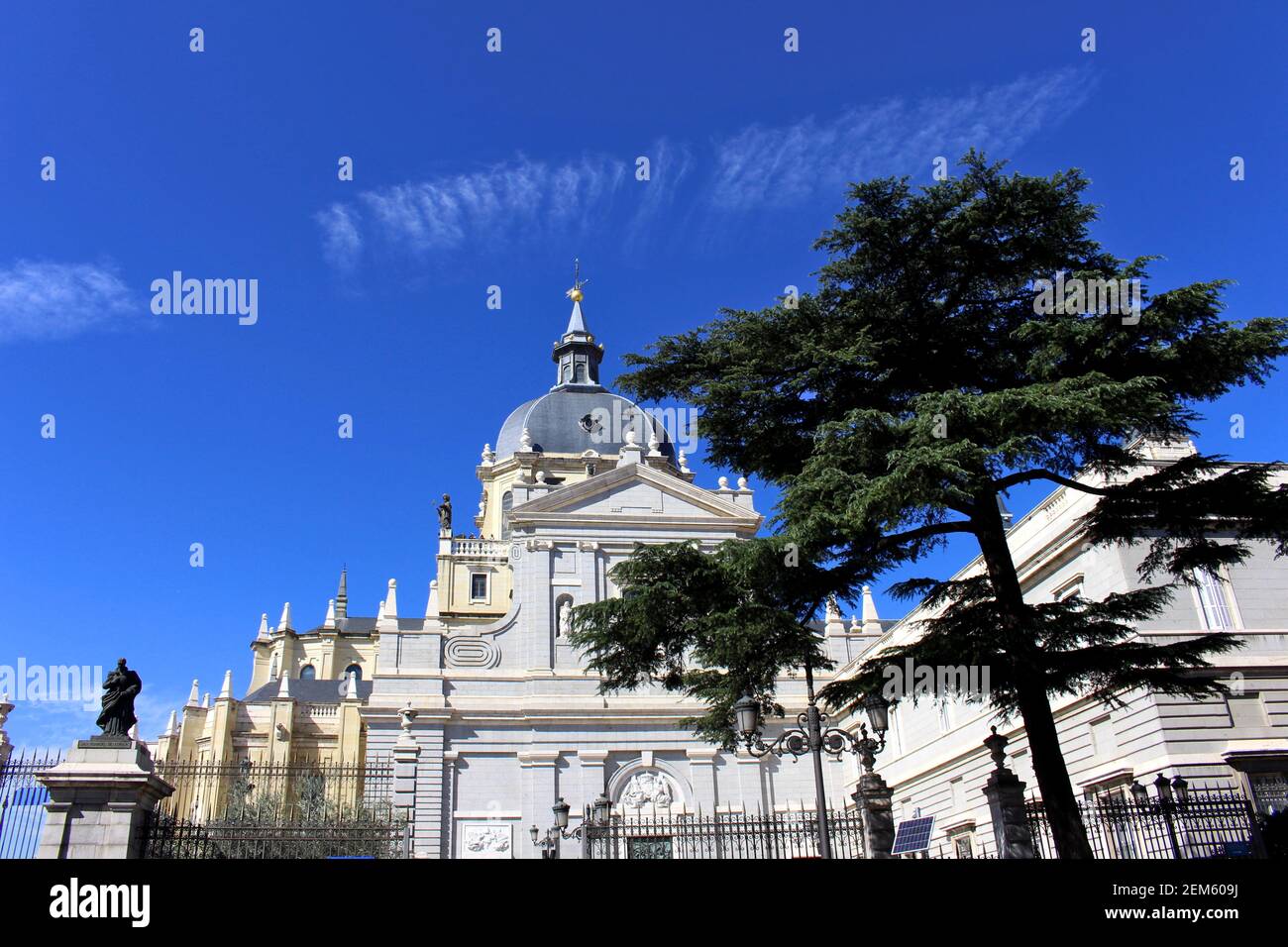 Almudena Cathedral, Madrid, Spain Stock Photo