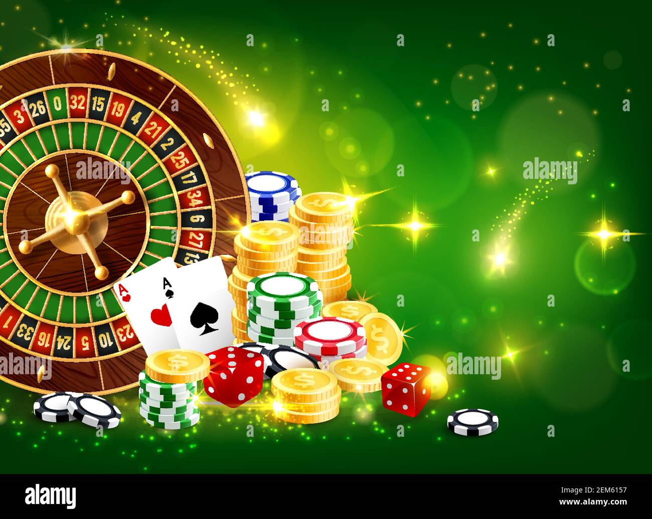 Premium Vector  Casino online game with creative playing card