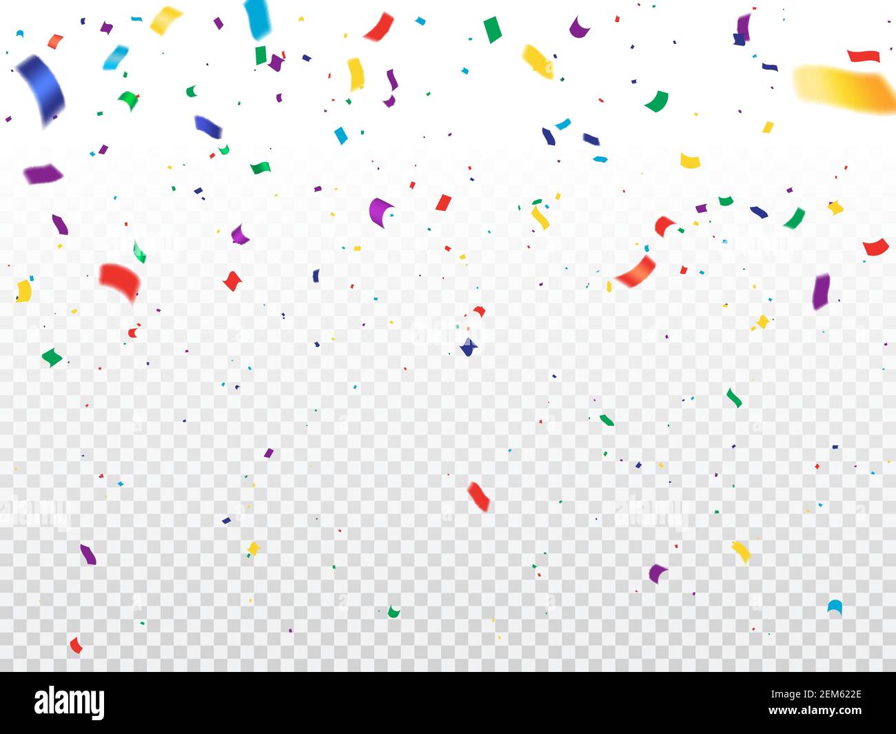 Serpentine streamers, realistic vector confetti, tinsel or ribbon