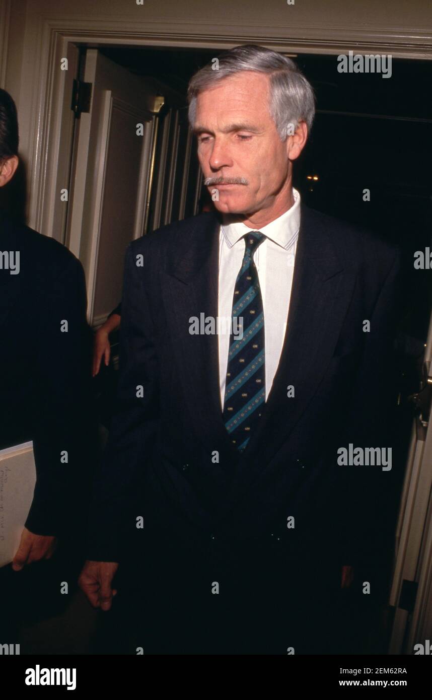 Ted Turner Circa 1985. Credit Ralph Dominguez/MediaPunch Stock Photo Alamy