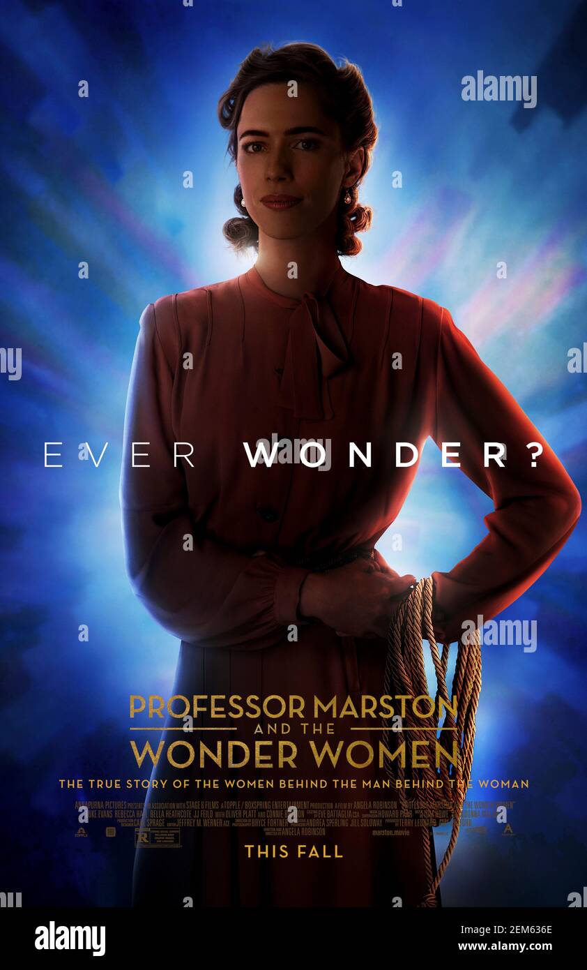 Professor Marston and the Wonder Women (2017) directed by Angela Robinson and starring Luke