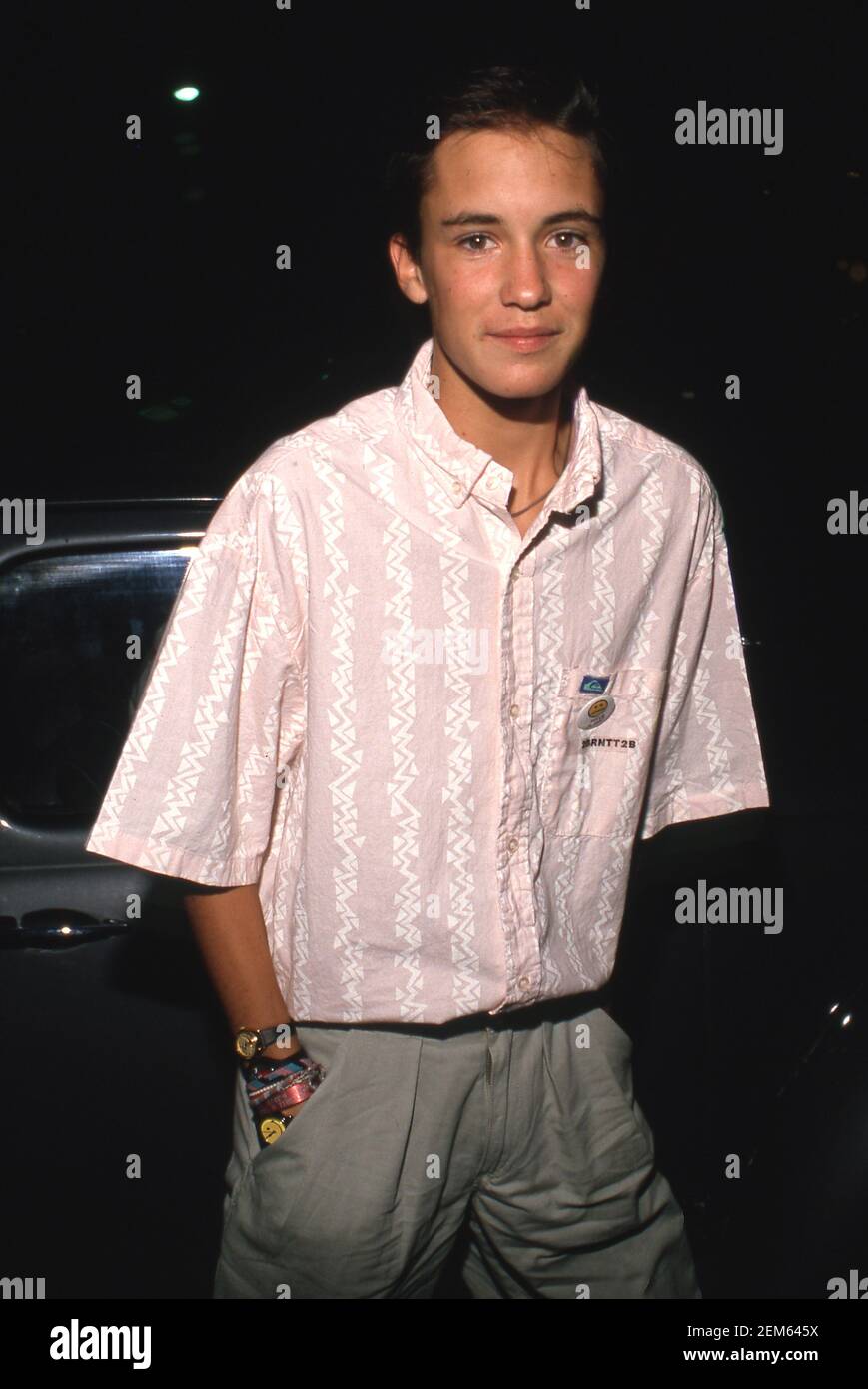 Wil Wheaton at the Birthday Party for Deborah Gibson on August 8, 1988 ...