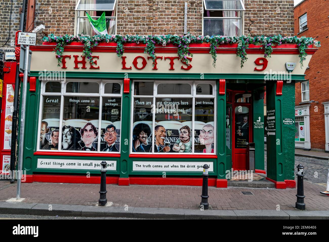 Dublin, Ireland. 6th May, 2016. The Lotts Cafe Bar in North City, Dublin. Stock Photo
