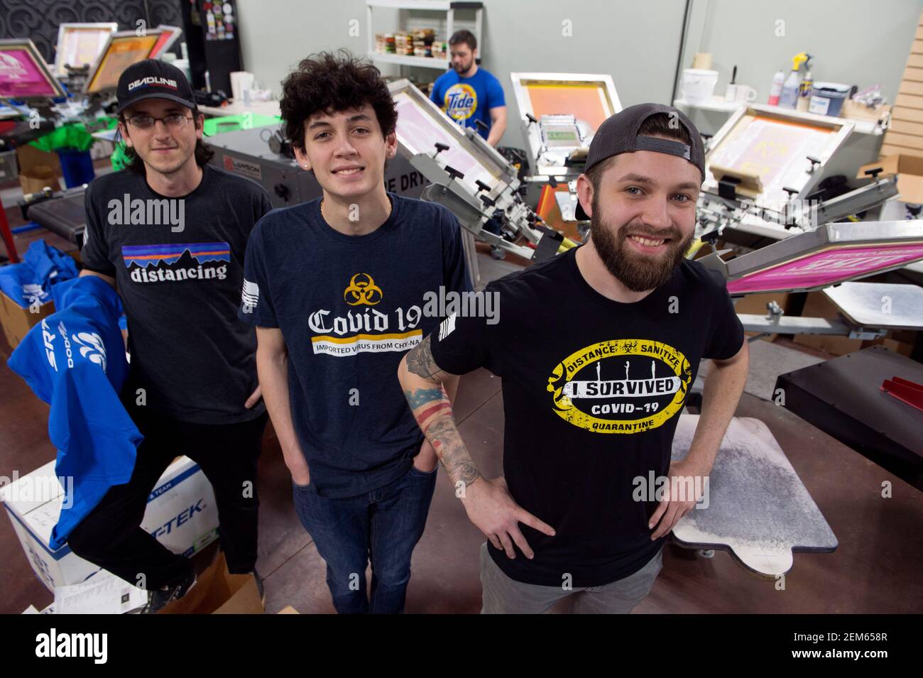 T shirt printing shop High Resolution 